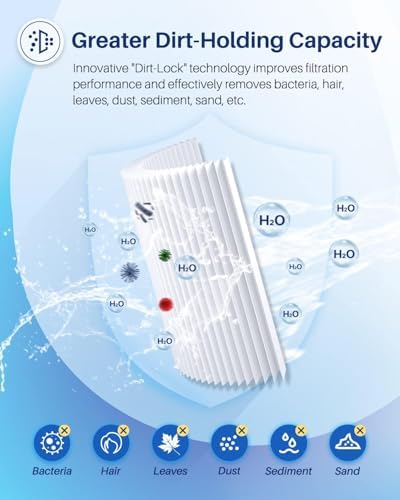 POOLPURE 4CH-949 SPA Filter Replaces Pleatco PWW50L 1PACK