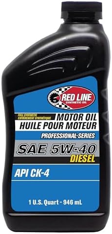 Red Line 12715 Professional Series 5W40 Diesel Motor Oil - 1 Gallon