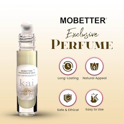 MOBETTER FRAGRANCE OILS' Our Impression of Kai Perfume (W) Body Oil 1/3 oz roll on Glass Bottle