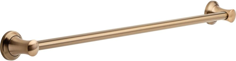 Delta Faucet 41712-CZ Transitional 12-Inch Grab Bar with Concealed Mounting, Champagne Bronze