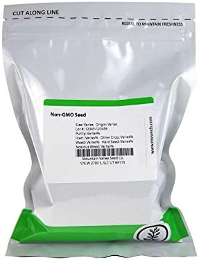 Mountain Valley Seed Co Buckwheat Seeds - 25 Lb Bulk ~300,000 Seeds