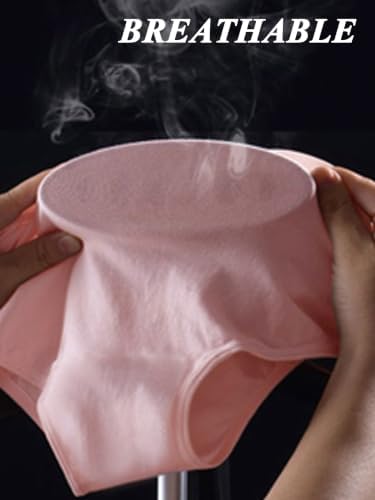 Buankoxy Women's Mid-Rise Stretch Cotton Panties, Assorted Colors