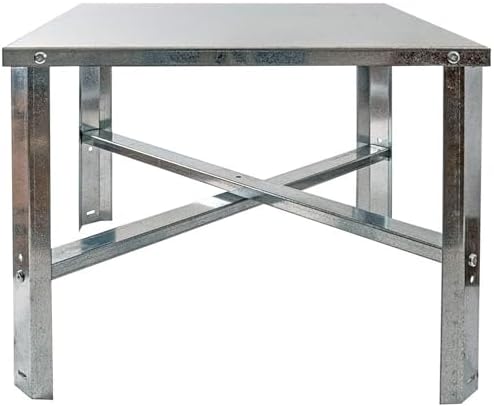 Eastman Water Heater Stand, 21 Inch x 21 Inch x 18 in. High, 650 lb. Load Capacity, 86278