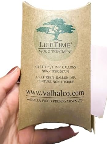 1-Gallon Eco Friendly Non Toxic Lifetime Wood Treatment Pouch
