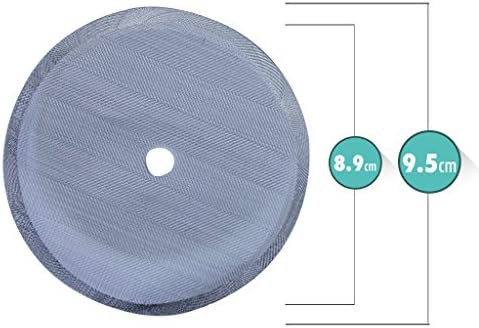 MIRA Stainless Steel French Press Filters, Set of 3, Fits Most 34 oz French Presses