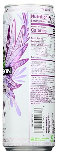 Sambazon Organic Low Calorie Amazon Acai Energy Drink, 12 Fl Oz
