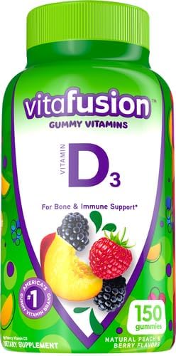 Vitafusion Vitamin D3 Gummies | 50 mcg | 150 Gummy Vitamins
