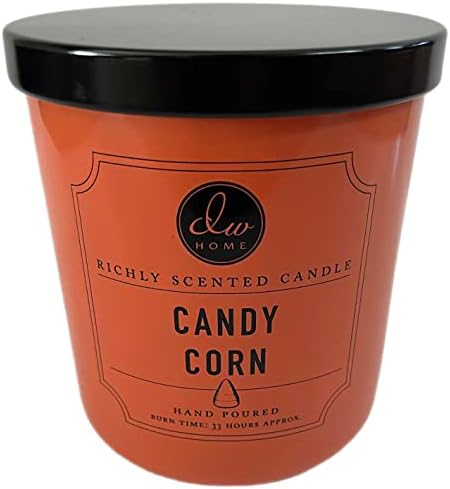 DW Home Halloween Collection Candy Corn Scented 1 Wick Candle