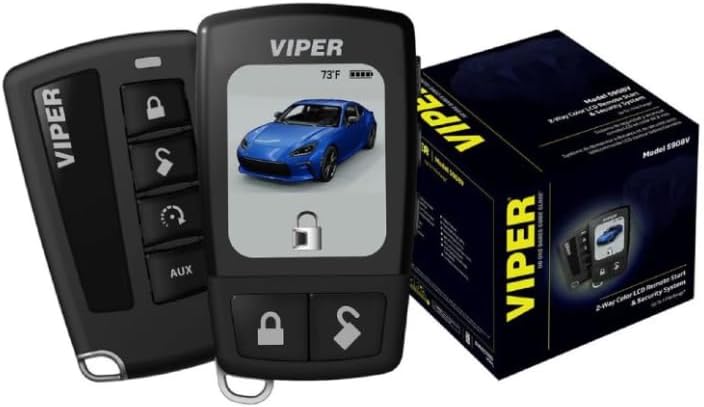 Viper 5908V 2Way LCD Security and Remote Start System Bundled with + (1) DB3 Bypass Interface Module