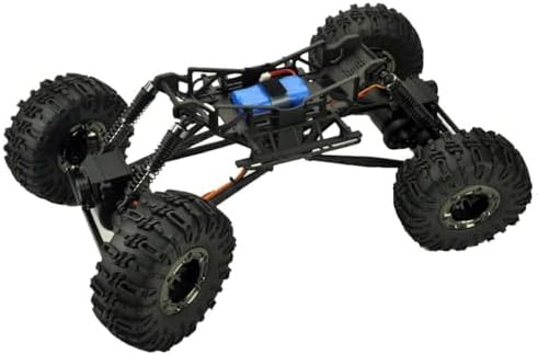 Redcat Racing Danchee Ridgerock 1/10 Scale 4WD Electric RC Rock Crawler – RC Truck RTR with 2.4GHz Radio, Dual Motors, 4-Wheel Steering