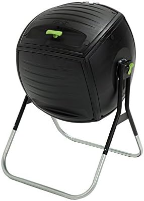 Lifetime 60076 50 gal Compost Tumbler, Black