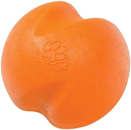 WEST PAW Zogoflex Jive Ball Dog Chew Toy – Bouncing Toys for Dogs, Fetch, Catch, Chewing, Play – Floatable, Recyclable Balls – Latex-Free, Non-Toxic, Dishwasher Safe Dog Toy, X-Small 2", Granny Smith