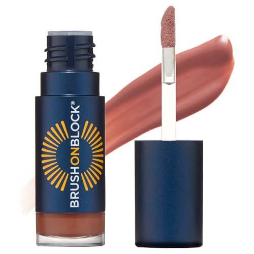Brush On Block Full Face Sun Protection Kit, Translucent Mineral Powdered Sunscreen & Protective Lip Oil SPF 30, Reef Friendly, FSA HSA Eligible