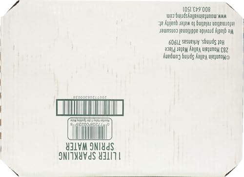 Mountain Valley Water, Water Sparkling, 12pk, 33.8 Fl Oz
