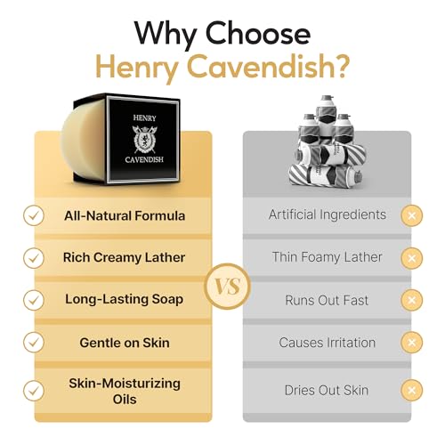 Henry Cavendish Himalaya Premium Natural Shaving Soap - 4 Oz Puck
