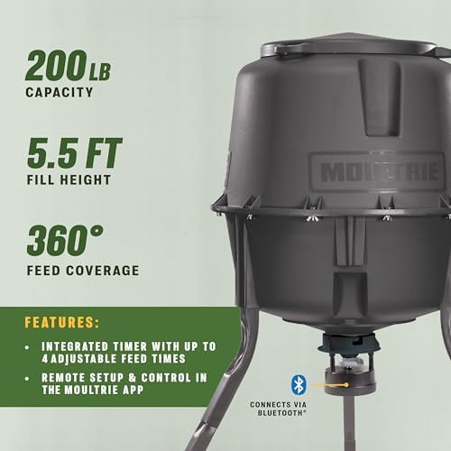 Moultrie 30-Gallon Deer Feeder Tripod
