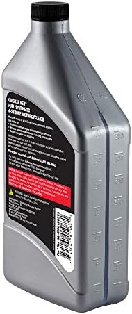 Quicksilver 20W-50 Full Synthetic Motorcycle Oil, 1 Quart