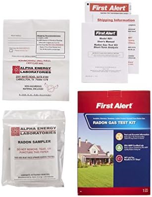 First Alert Radon Gas Test Kit, RD1