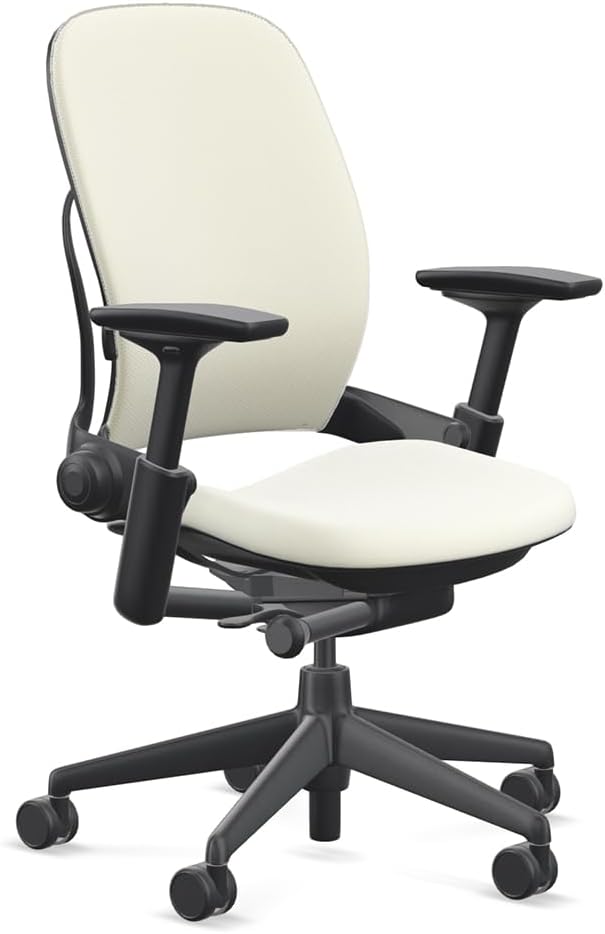 New Replacement Arm Pads Caps for Steelcase Leap V2, Amia Office Chair Black (2pc)