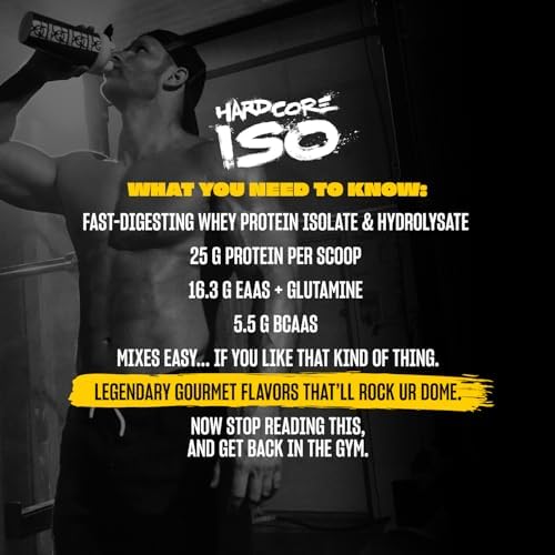 Mutant Hardcore ISO, Whey Protein Isolate, Triple Chocolate, 1.6 lb