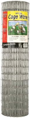 432425 1" x 2" Mesh 14-Gauge Galvanized Wire Fence, 24" x 25'
