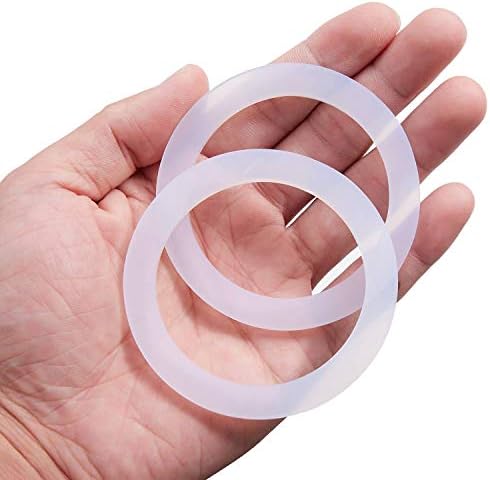 8 Pcs 4 Cups Replacement Food Grade Silicone Gasket, For Bialetti Moka Pots