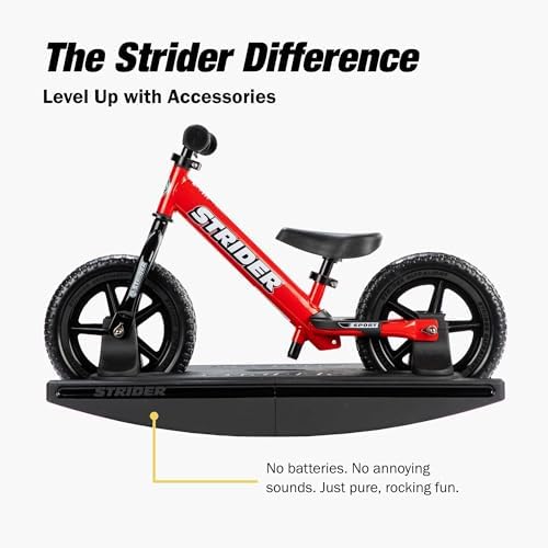 Strider Rocking Base for 12” Strider Balance Bikes, Ages 6 Months–2 Years | For 12 Models, Converts Strider Balance Bike into Rocking Toy