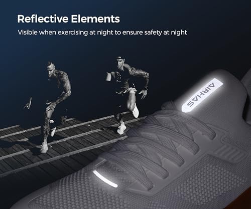 Men's Barefoot Shoes Zero Drop Minimalist Sneakers with Anatomical Toe Box | Breathable, Stretchy, Flat for Gym, Workout, Lifting, Training
