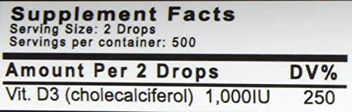 Innate Choice D Sufficiency Liquid Vitamin D3, 1 Fluid Ounce