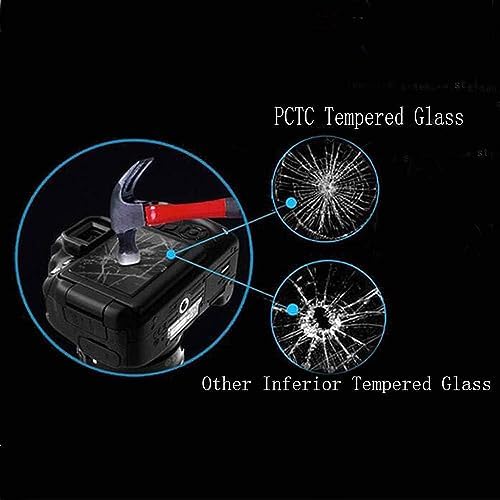 PCTC 3 Packs Screen Protector Accessories for Sony A6400/A6100/A6000, 9H | Compatible with A6600/A6300/A5000/Nex-7/NEX-6/NEX-5, 0.3mm tempered glass