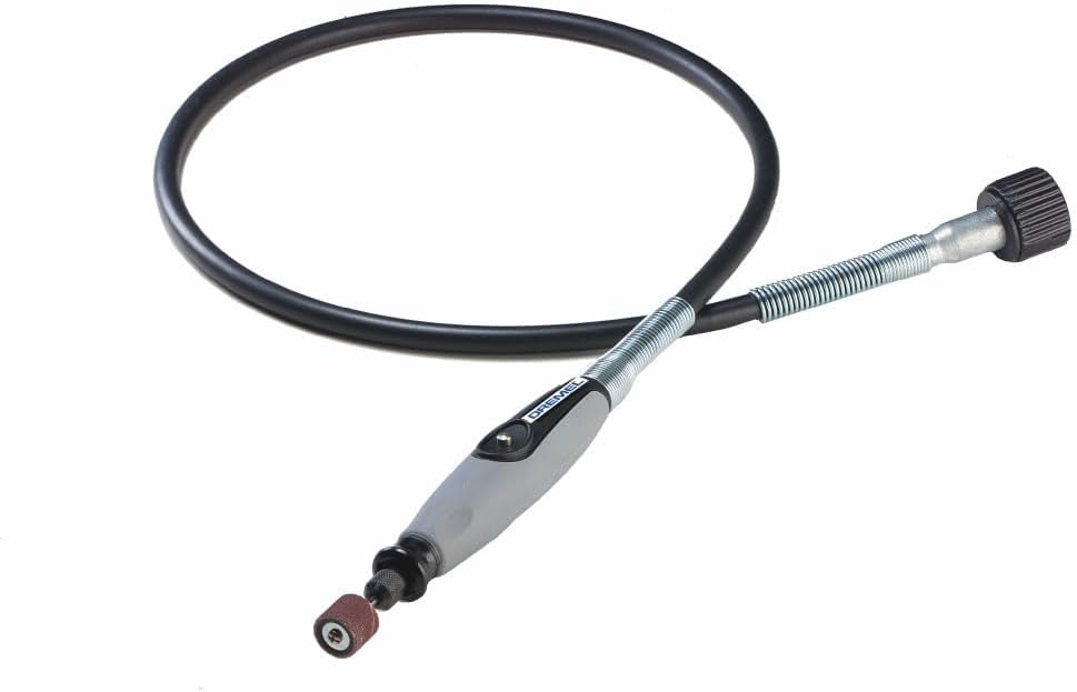 Dremel Flex Shaft Attachment with Comfort Grip and 36" Long Cable - Engraver, Polisher, and Mini Sander for Detail Metal Engraving, Wood Carving