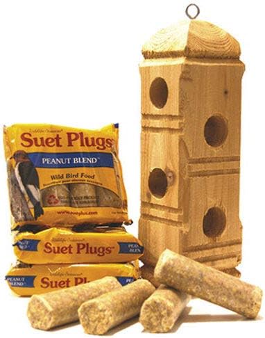 Ultimate Suet Pack for Wild Birds With 30 items, Suet Cakes, Suet Feeders, Suet Balls, and Suet Plugs