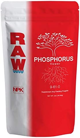 RAW Phosphorus Fertilizer - Water Soluble, High Phosphorus for Plants, 10lb | Energy for Fruit and Flower - Ideal Hydroponic Phosporus Fertilizer for Indoor Plants, Gardens and Vegetables