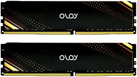 OLOy DDR4 RAM 16GB (2x8GB) Black Owl 2666 MHz CL19 1.2V 288-Pin Desktop UDIMM (MD4U082619BJDA)
