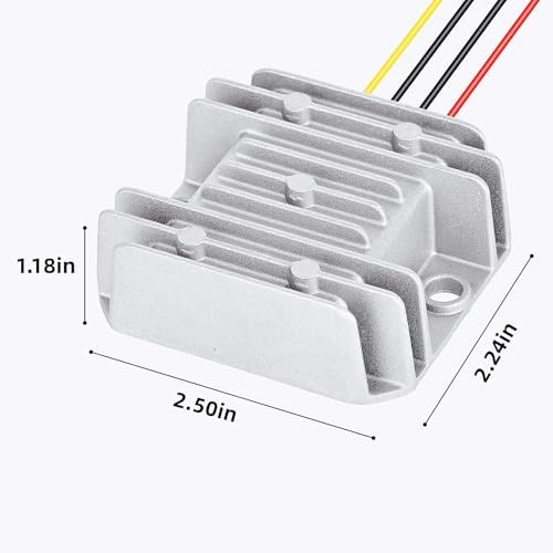 DC 12V 24V to 6V 10A 60W Car Power Step Down Converter Voltage Regulator Reducer Waterproof Buck Module