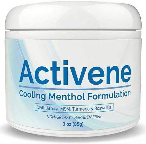 Activene Pain Relief Cream - Anti-Inflammatory Formulation | Made in USA, Non-Greasy, Fast-Absorbing, Chosen for Muscle, Arthritis and Joint Pain