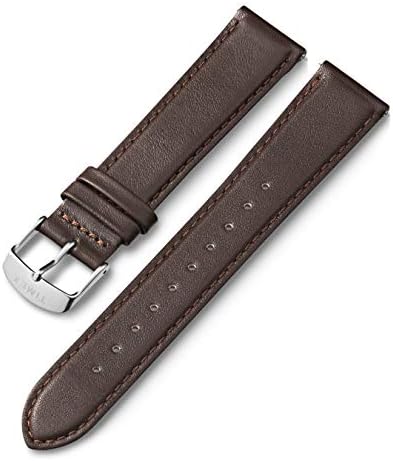 Timex Men's IQ+ Move 20mm Quick-Release Leather Strap