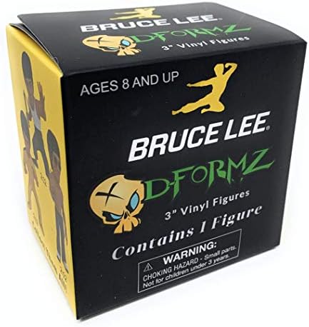 Diamond Select Toys Bruce Lee D-Formz PVC Figures Blind Mystery Box 12-Count Display, Multicolor, 3 inches