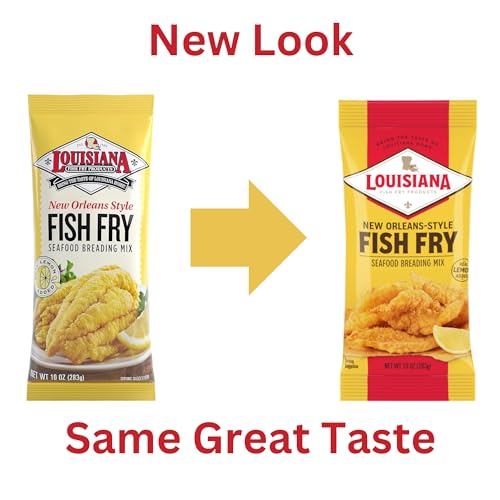 Louisiana Fish Fry Seafood Breading Variety - Pack of 4