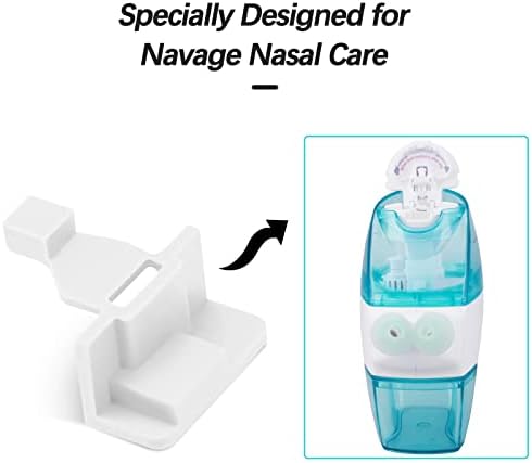Silicone Saltwater Pods Refills Accessories Compatible with Navage Nasal Care Nasal Irrigation System - Save Salt Water pods for Easy Operation (6 Blue + 6 whie), nomal