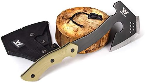 WEYLAND Bushcraft Hatchet - Full Tang Camping Axe with MOLLE Sheath