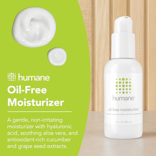 humane Oil-Free Daily Lightweight Face Moisturizer for Acne-Prone Skin