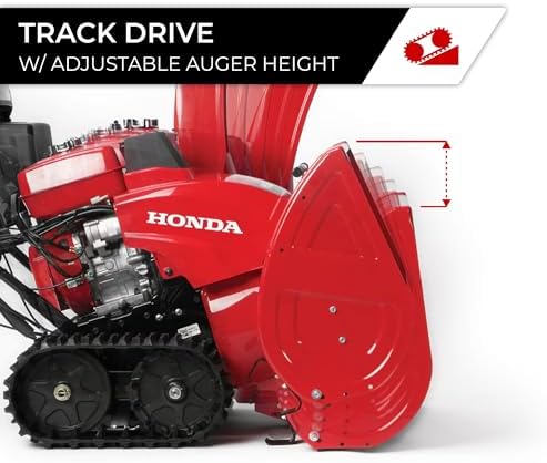 Honda HSS724 23.8-Inch Two Stage Snow Blower with Electric Start and Track Drive
