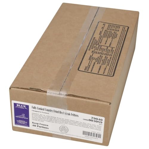 Advance Food Country Fried Beef Steak, 4 Ounce -- 40 per case.