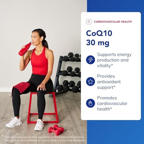 Pure Encapsulations CoQ10 30 mg | Coenzyme Q10 Supplement for Energy, Antioxidants, Brain and Cellular Health, Cognition
