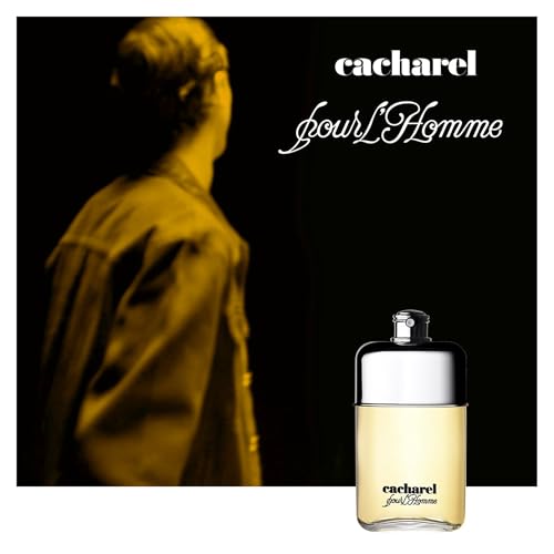 Cacharel Pour L'Homme Eau de Toilette Cologne for Men, Woody, Spicy and Floral Fragrance, Notes of Bergamot, Lily of the Valley Accord and Cedar Wood