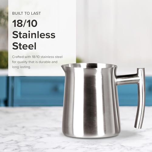 Frieling Stainless Steel Milk Frothing Pitcher - 10 oz