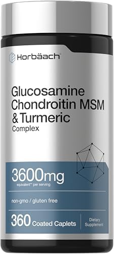 Horbäach Glucosamine Chondroitin MSM | 360 Caplets