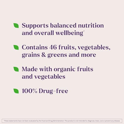 Natrol JuiceFestiv Vitamins and Supplements, 60 Capsules (2-Count) | For Nutrition & Well-being, Antioxidants for Cellular Health, Daily Fruit & Veggie Capsules, 120 Capsules, 30 Day Supply
