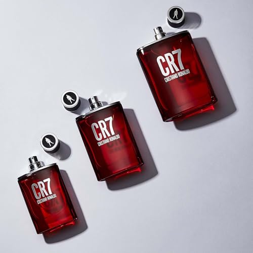 CR7 Cristiano Ronaldo - Eau De Toilette Cologne Scent for Men - Woody, Musky Men's Scent with Lavender, Cardamom, Tobacco, and Cedar - 1.7 oz